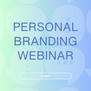 Personal Branding Webinar