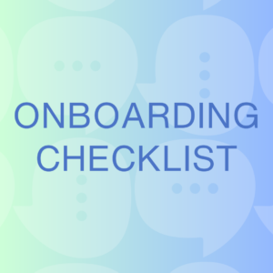 Client Onboarding Checklist